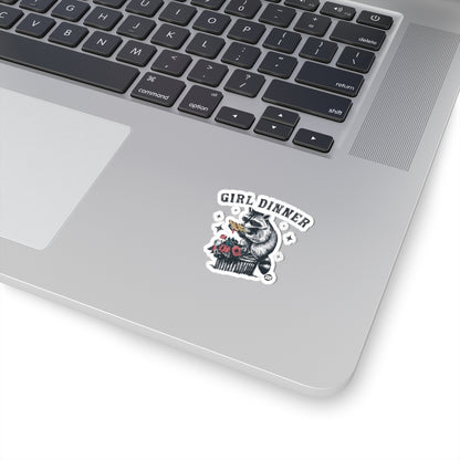 Raccoon FeastTodd Art Sticker