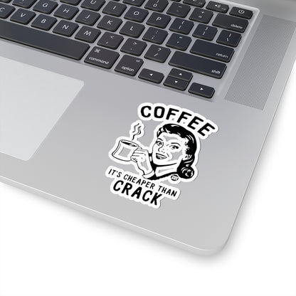 Coffee Todd Art Sticker