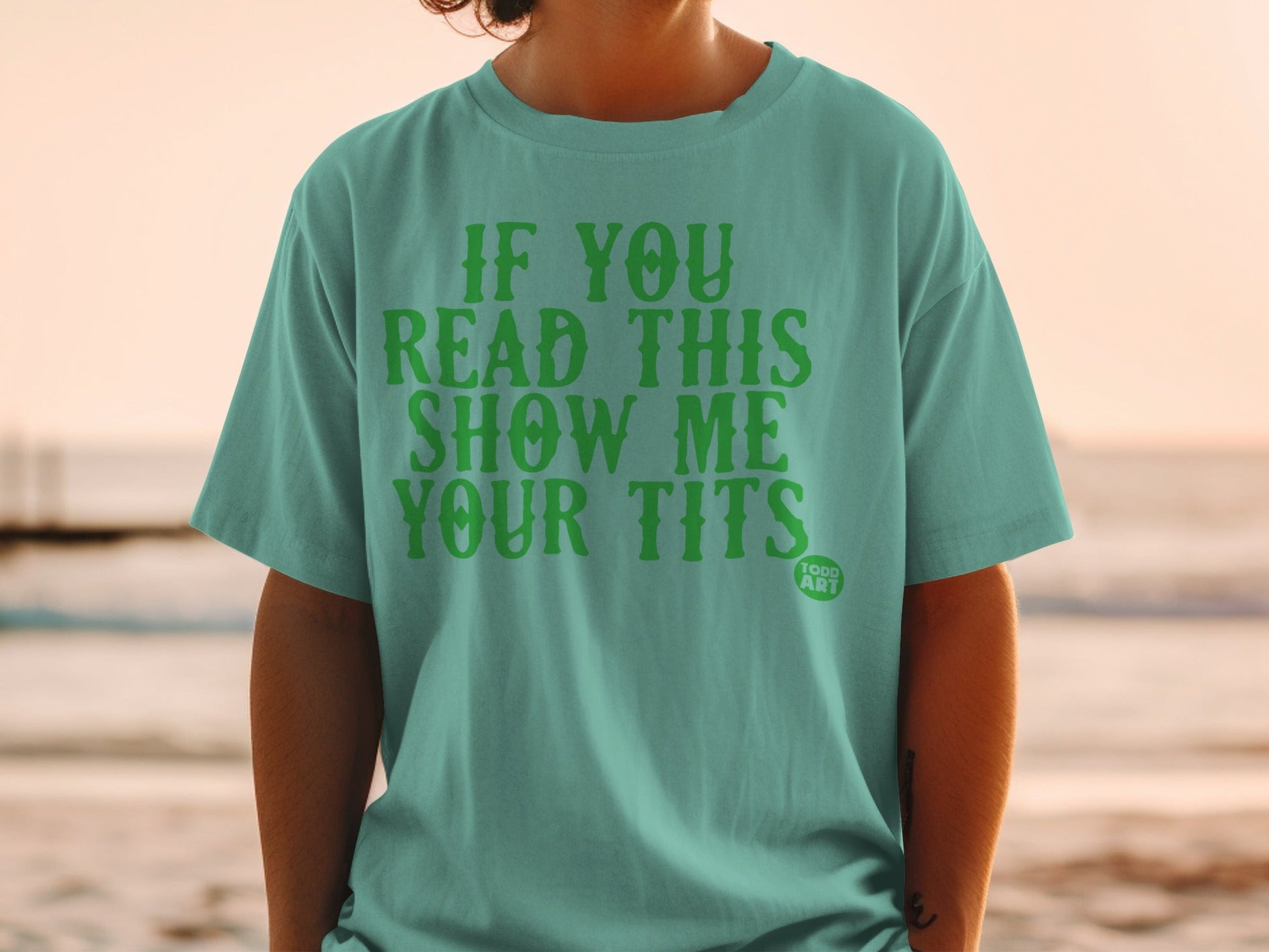 If You Read This Show Me Your Tits T-Shirt