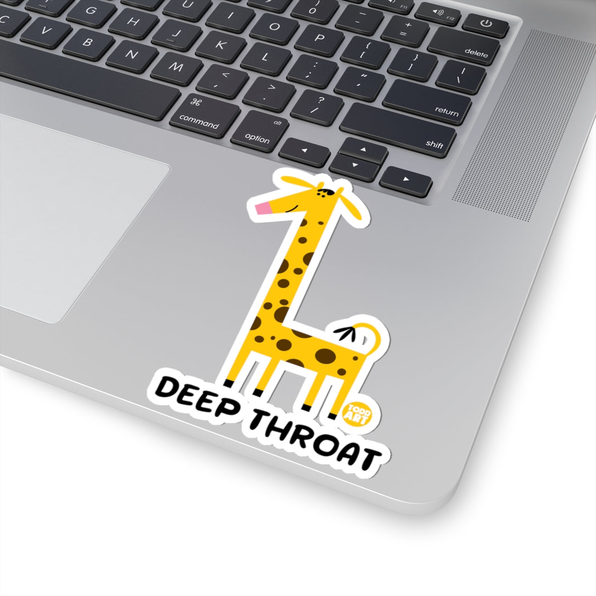 Giraffe HarmonyTodd Art Sticker