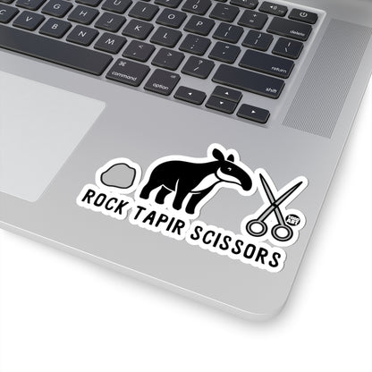 Rock Tapir ScissorsTodd Art Sticker