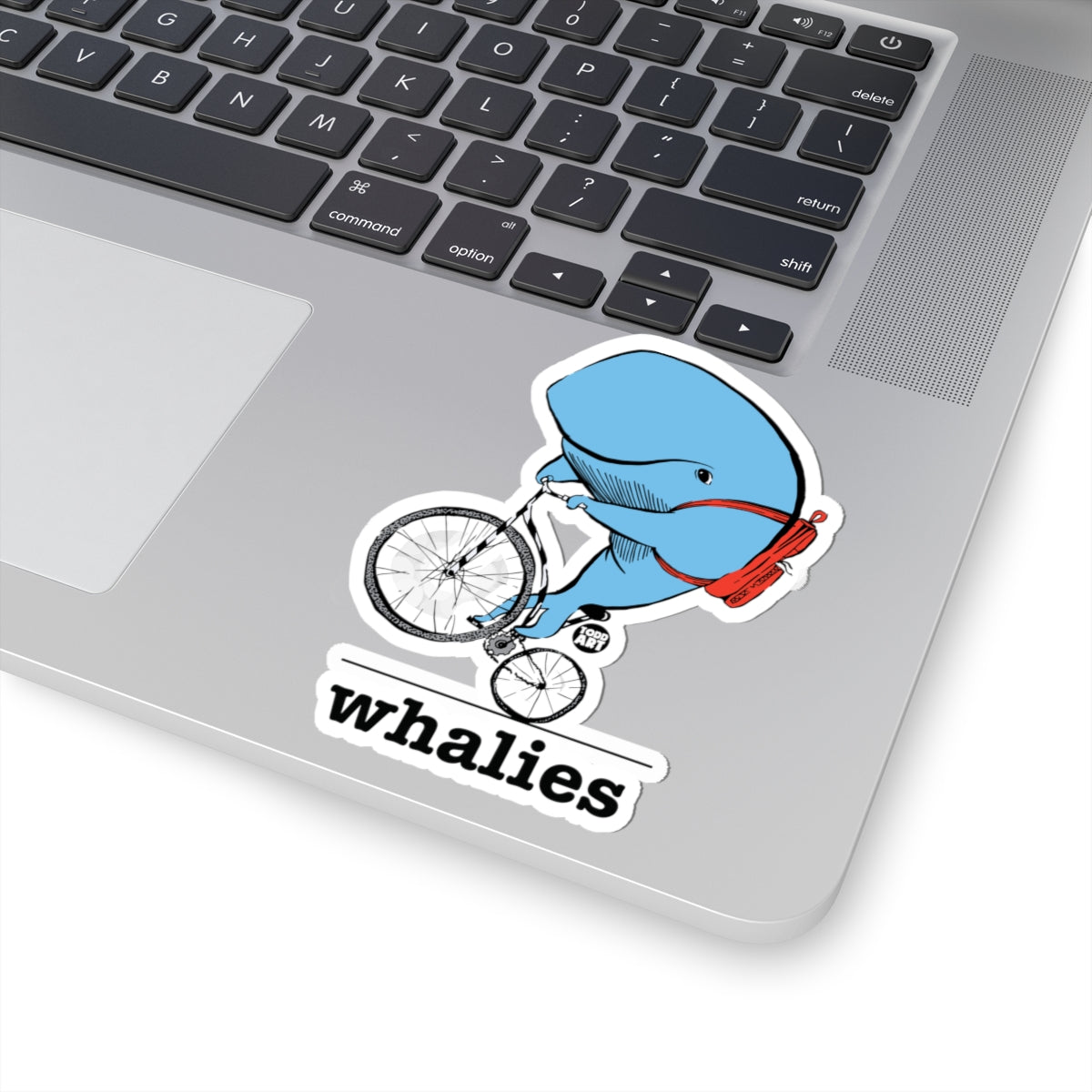 Whales on WheelsTodd Art Sticker
