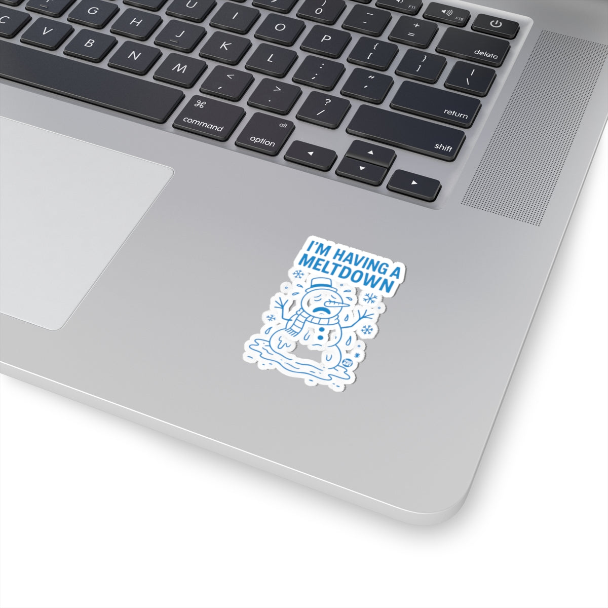 Snowman CrisisTodd Art Sticker