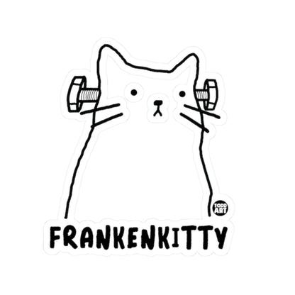 Frankenkitty Todd Art Sticker