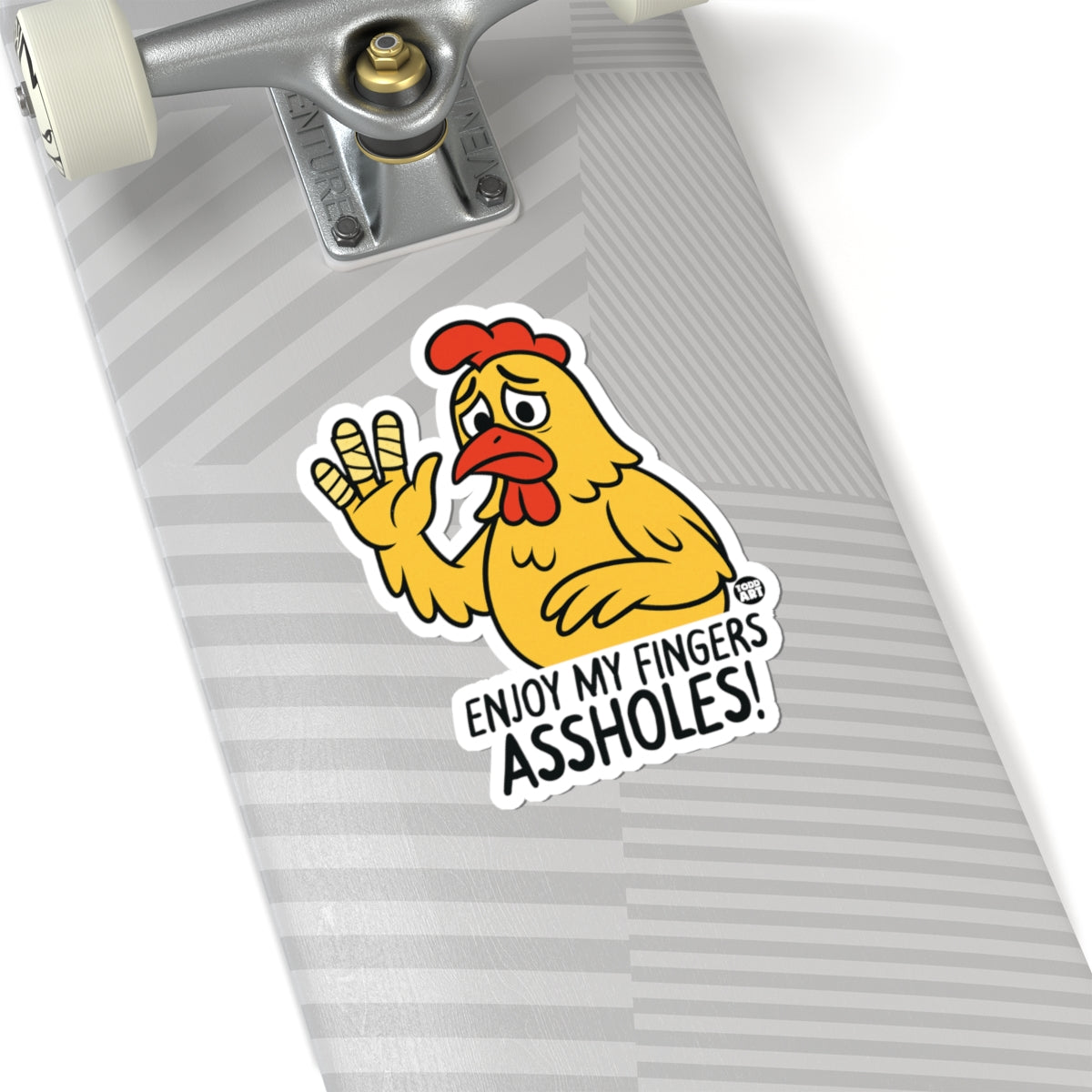 Poultry SassTodd Art Sticker