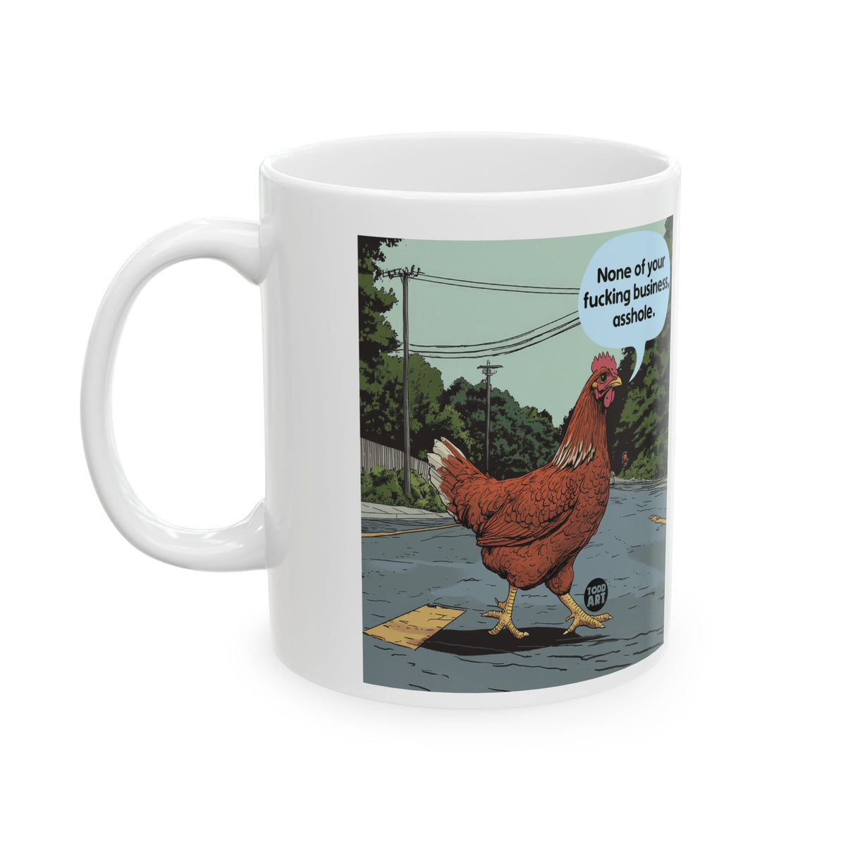 Bold Strides Todd Art Mug