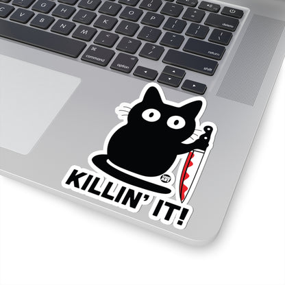 Deadly CuteTodd Art Sticker