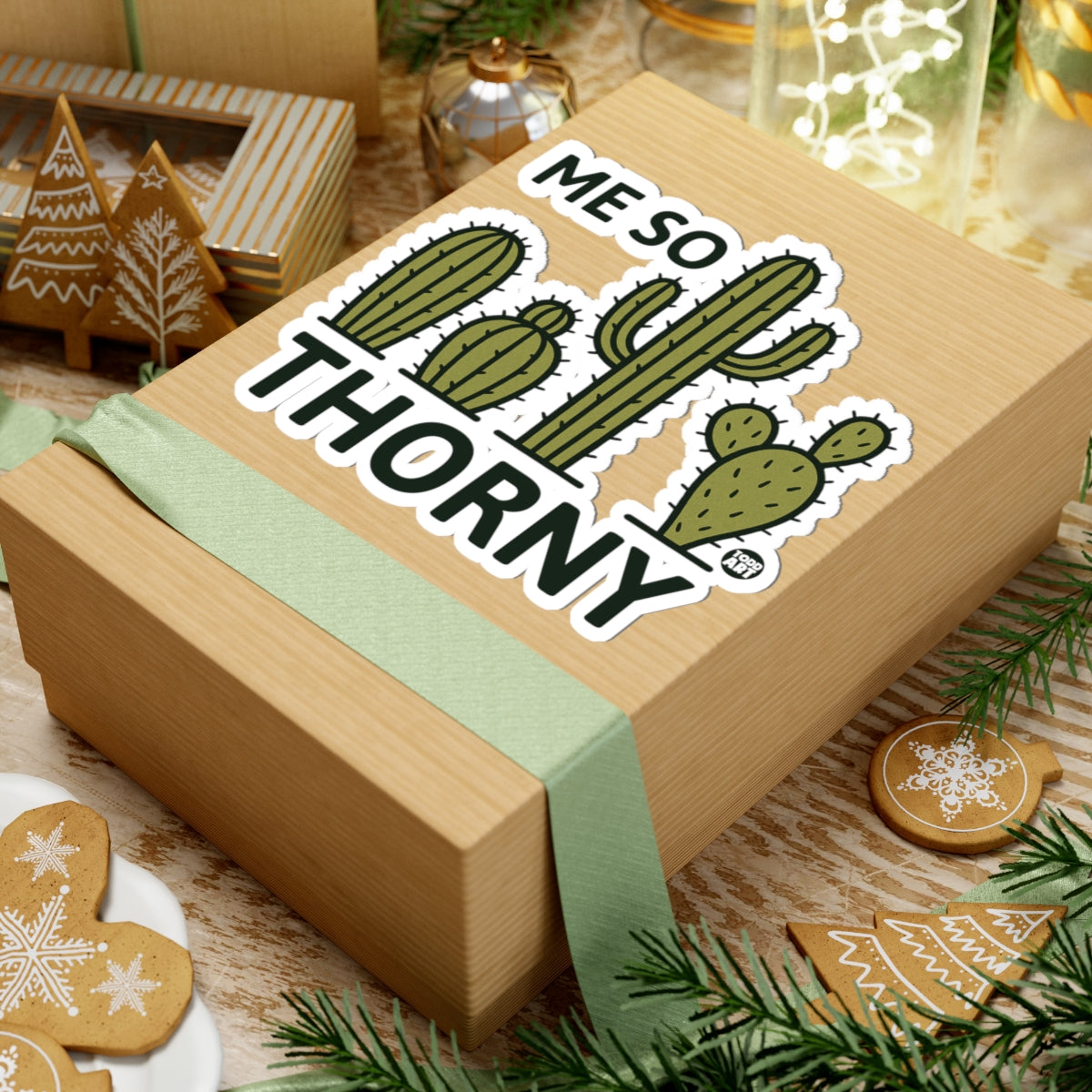 Me So ThornyTodd Art Sticker