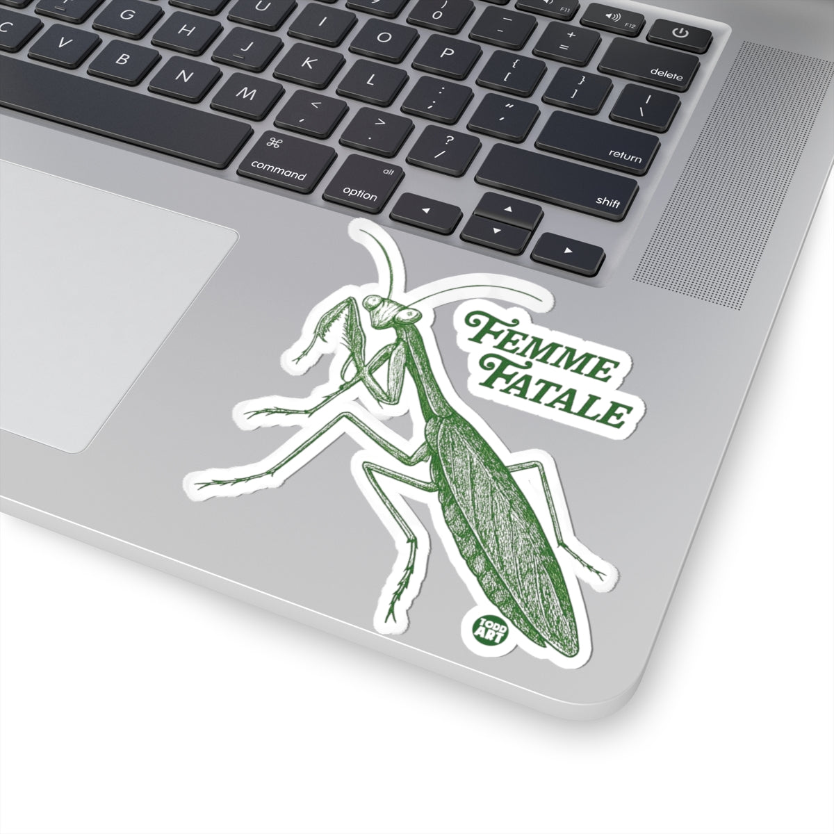 Praying MantisTodd Art Sticker