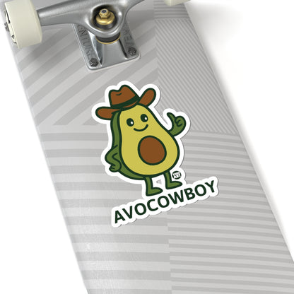 Avocowboy Todd Art Sticker