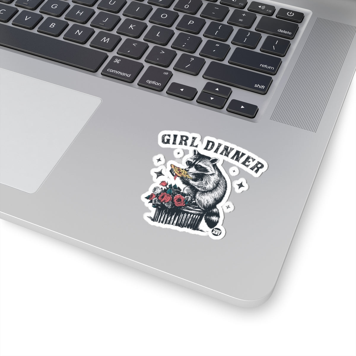 Raccoon FeastTodd Art Sticker