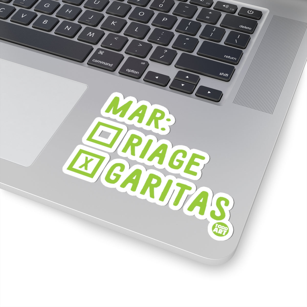 Marriage GuaranteesTodd Art Sticker