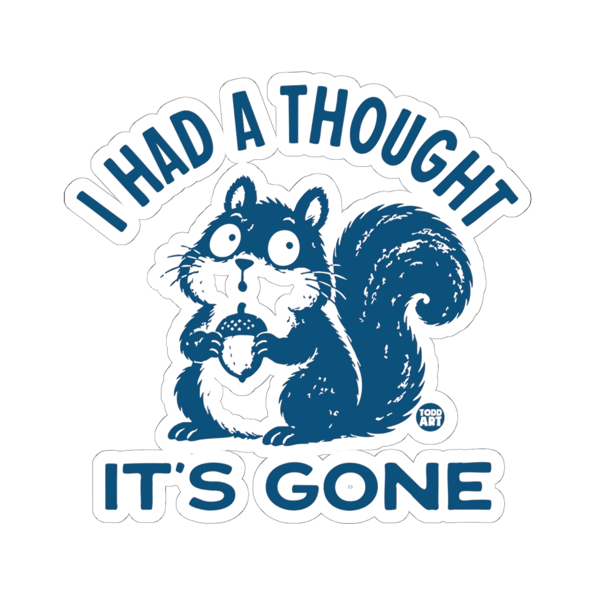 had a thought squirrel