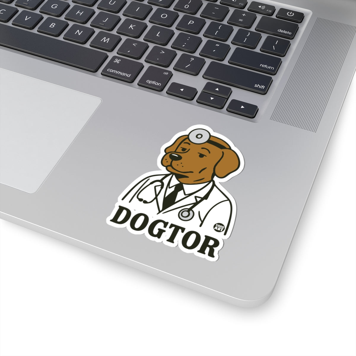 Veterinarian Todd Art Sticker
