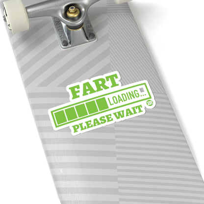 Fart LoadingTodd Art Sticker