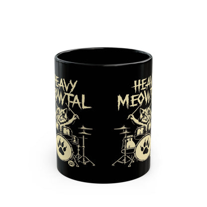 Feline Drummer Todd Art Mug