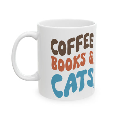 Feline Literature Lover Todd Art Mug