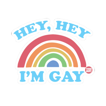 Hey Todd Art Sticker
