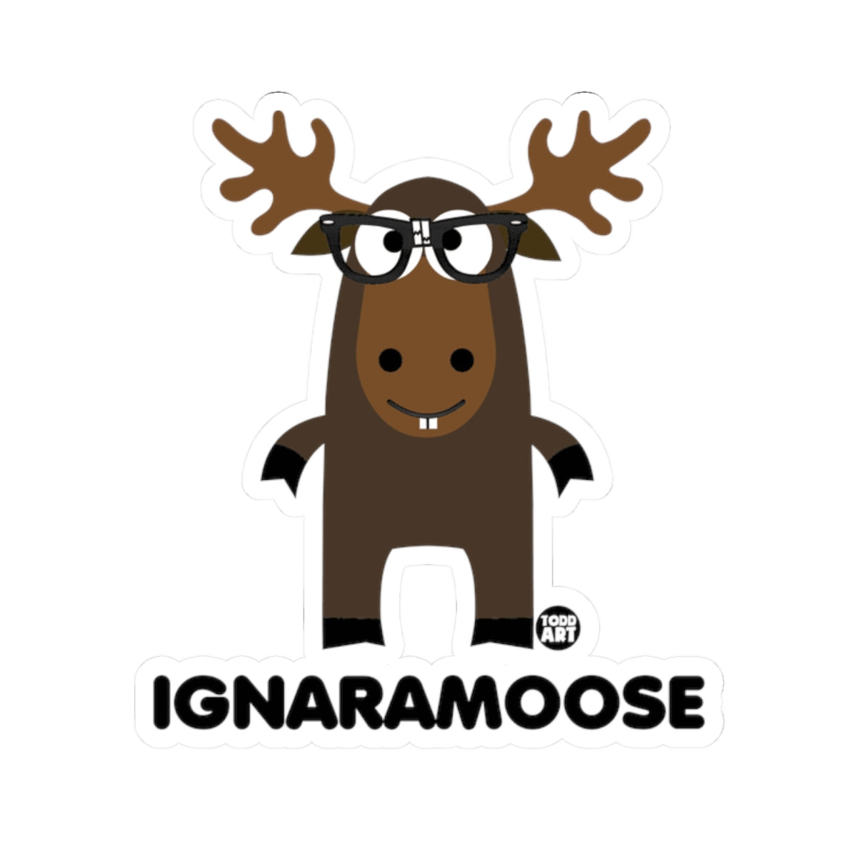 Ignara MooseTodd Art Sticker