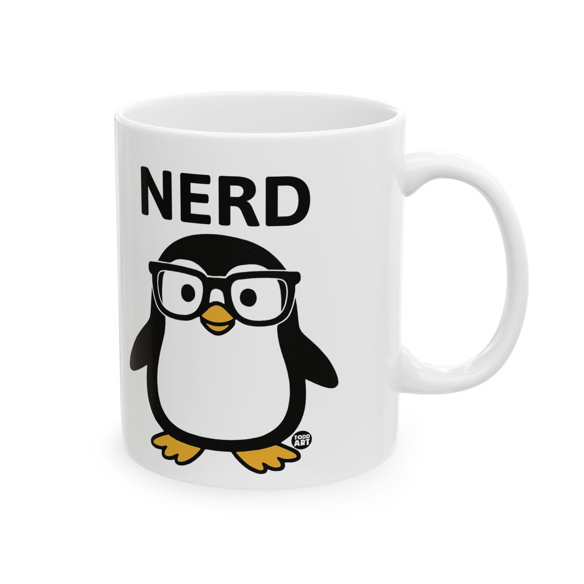 Intellectual Bird Todd Art Mug