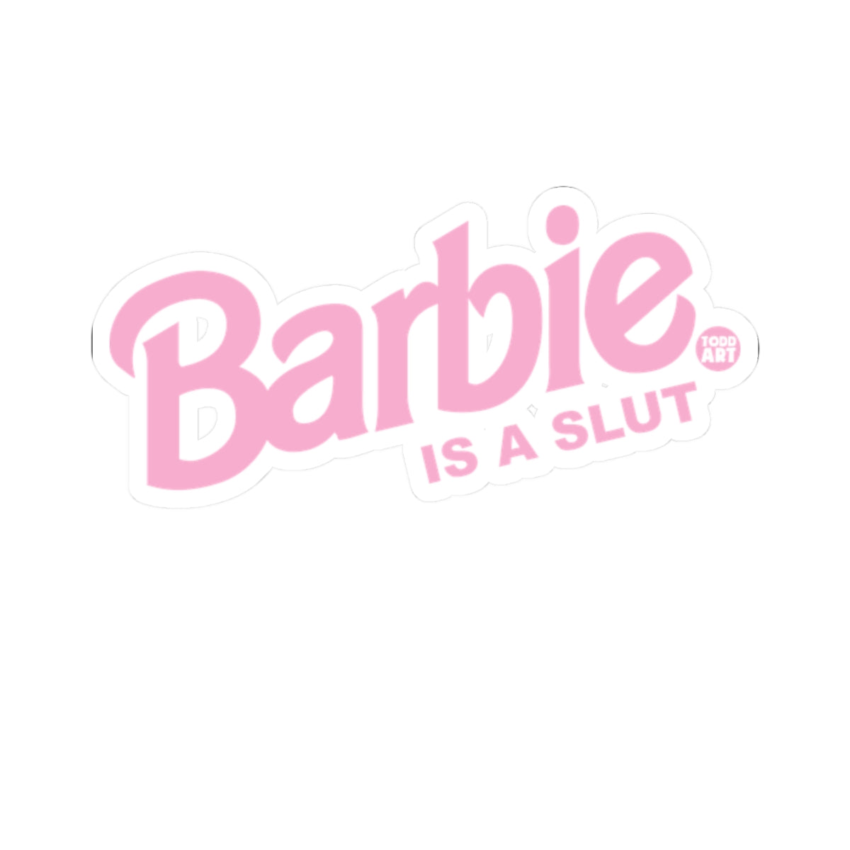 Barbie Todd Art Sticker