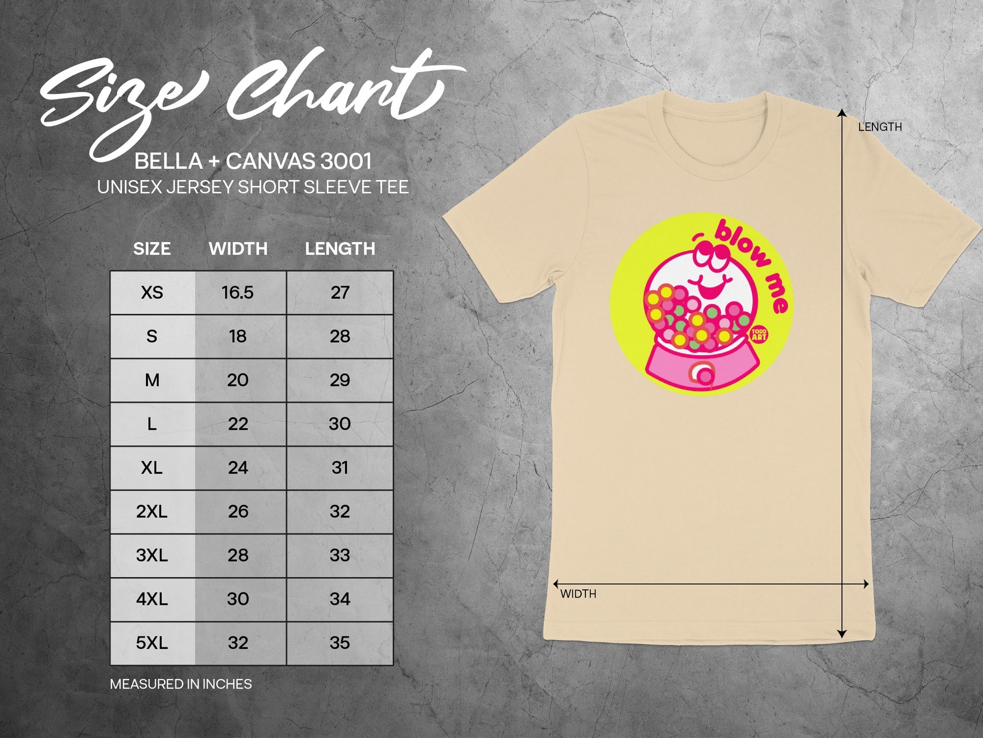 Blow Me Funny Gumball Machine Graphic Tee