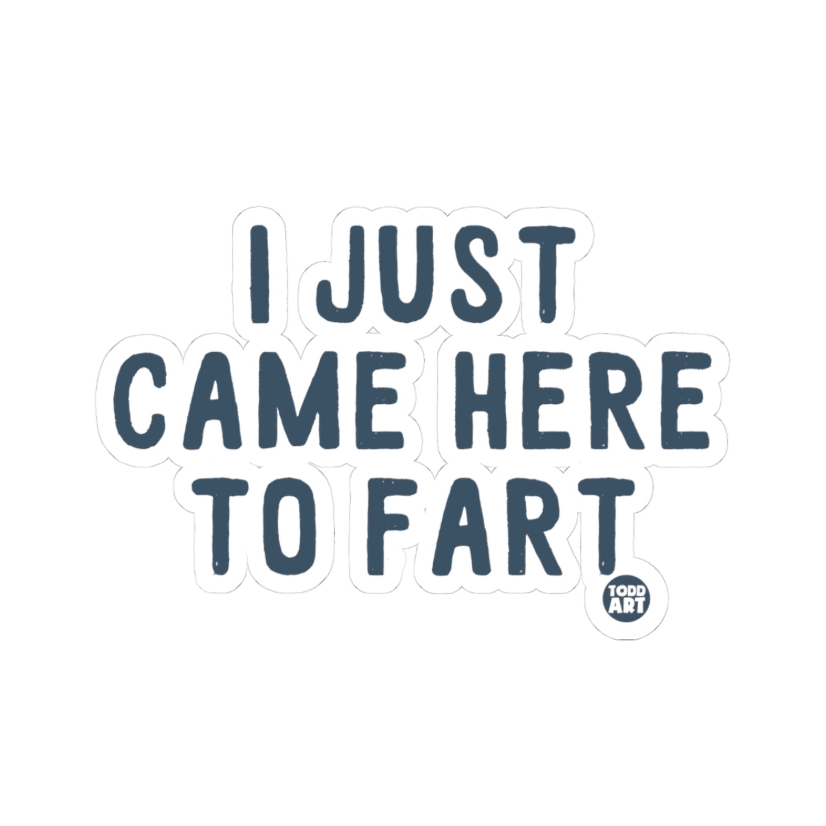 FartTodd Art Sticker