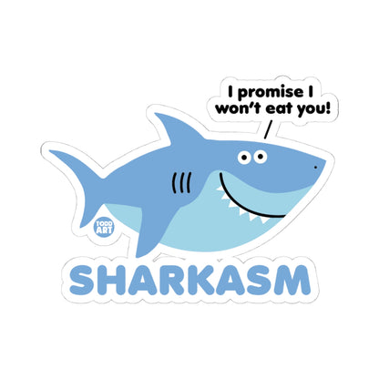 Sharkasm Todd Art Sticker