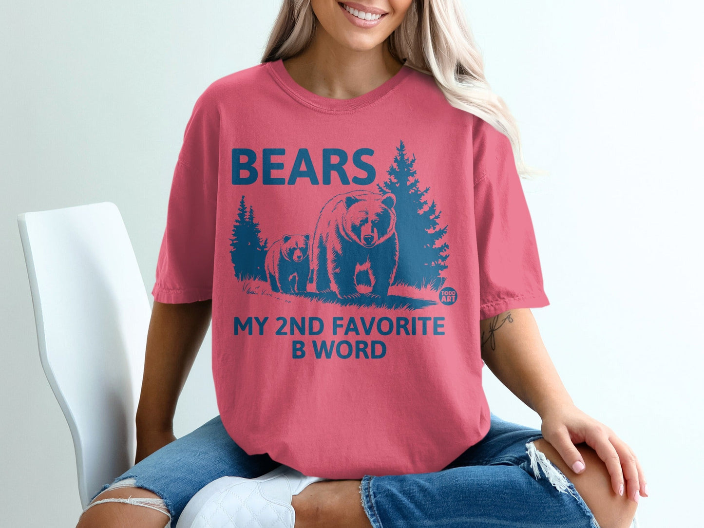 Bears My 2nd Favorite B Word Graphic Shirt