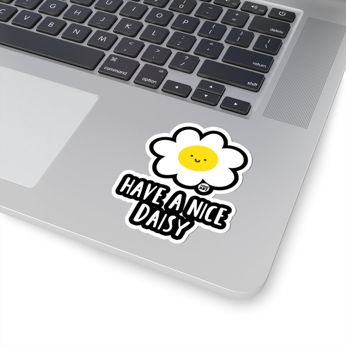 Cheerful FlowerTodd Art Sticker