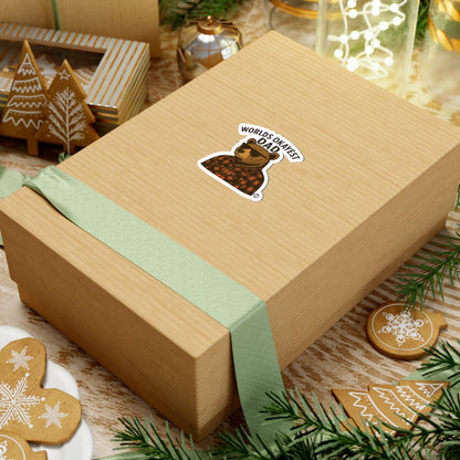 Cool Bear DadTodd Art Sticker