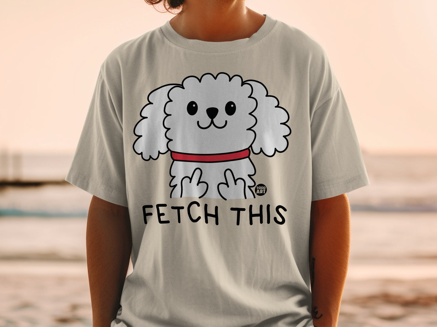 Fetch This Cute Dog Graphic T-Shirt for Pet Lovers