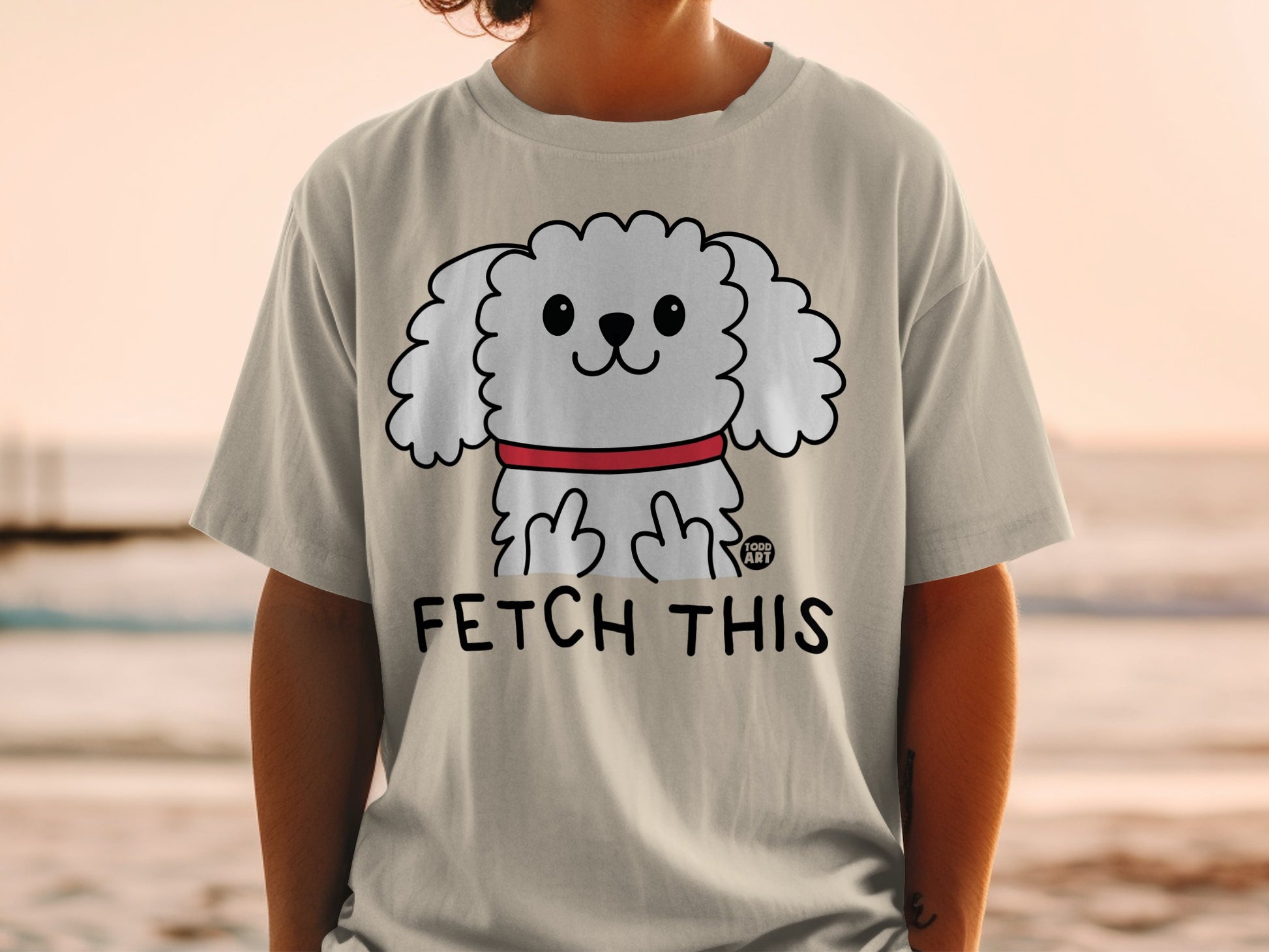 Fetch This Cute Dog Graphic T-Shirt for Pet Lovers