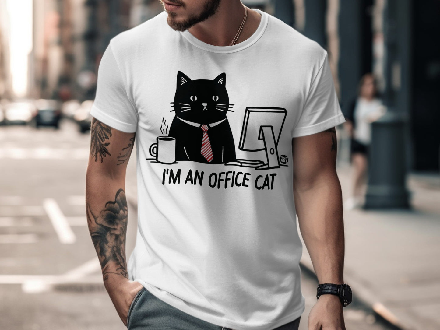 I'm an Office Cat Funny Cat Lover T-Shirt