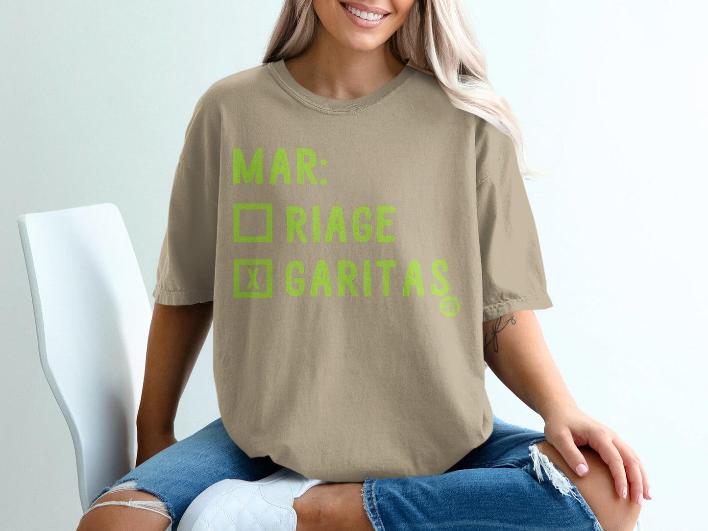 Marriage Margaritas Checkboxes T-Shirt