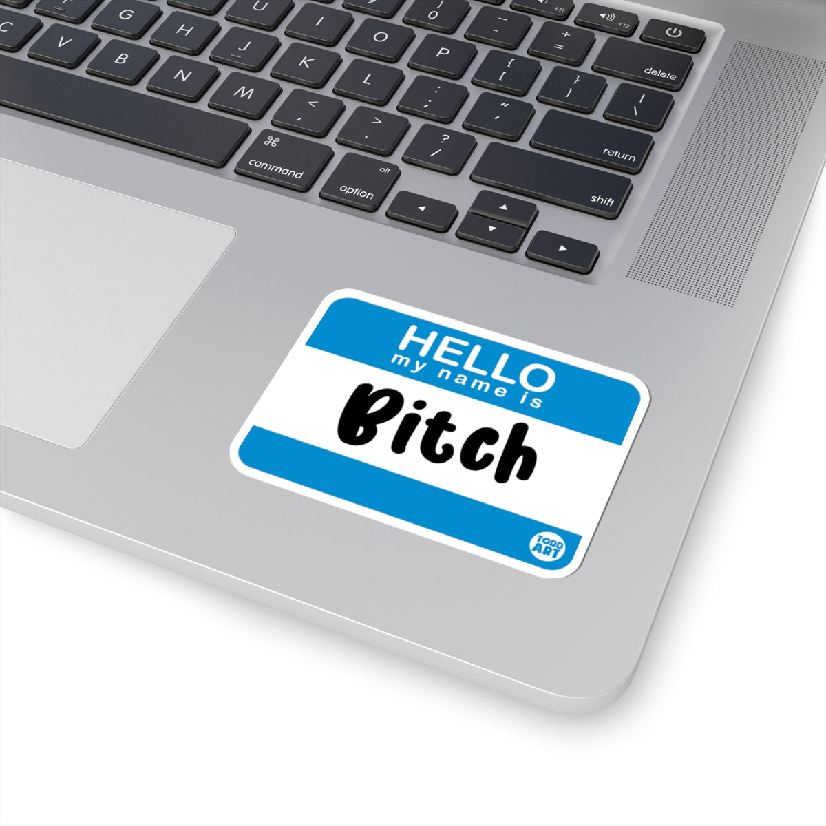 my name is Pitch Todd Art Sticker