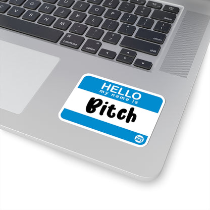 my name is Pitch Todd Art Sticker