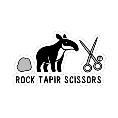 Rock Tapir ScissorsTodd Art Sticker