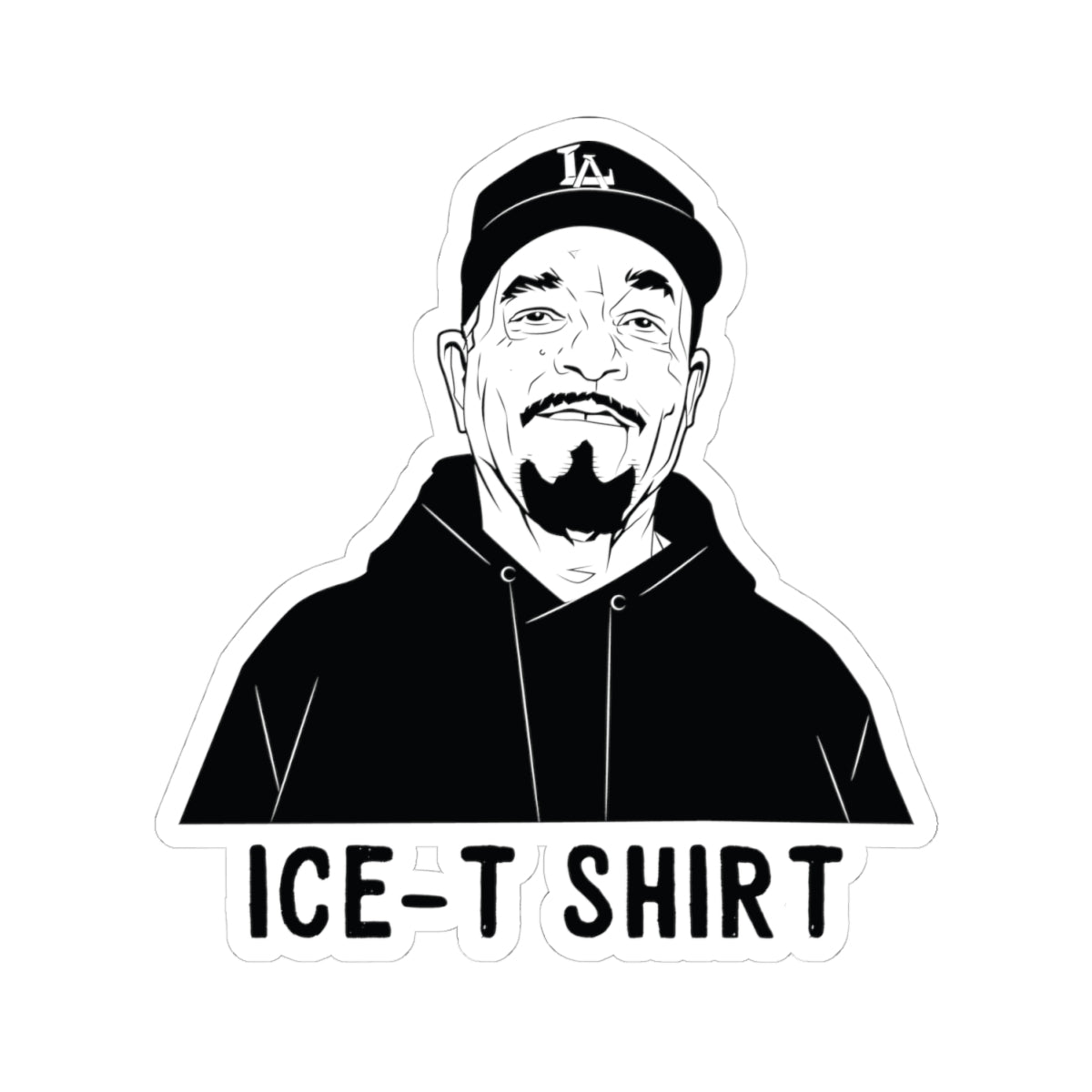 Ice-T Shirt Todd Art Sticker