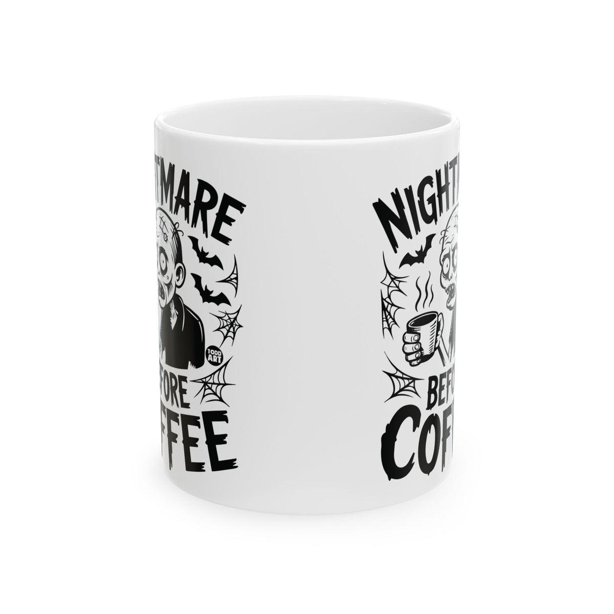 Morning Monster Todd Art Mug