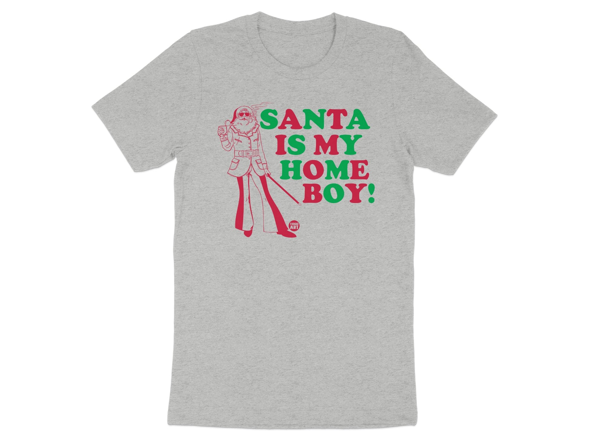 Santa Is My Home Boy T-shirt product