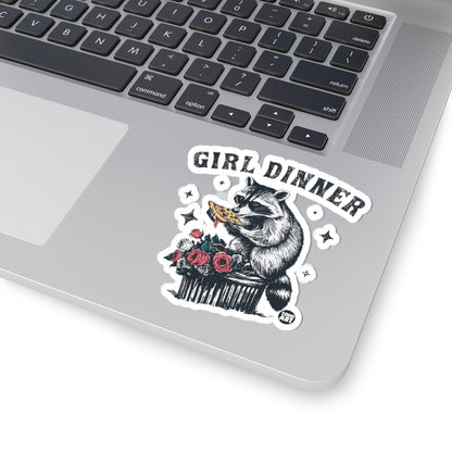 Raccoon FeastTodd Art Sticker
