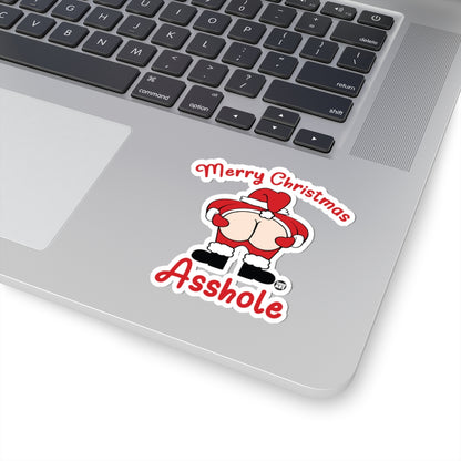 Festive Cheeky GreetingsTodd Art Sticker