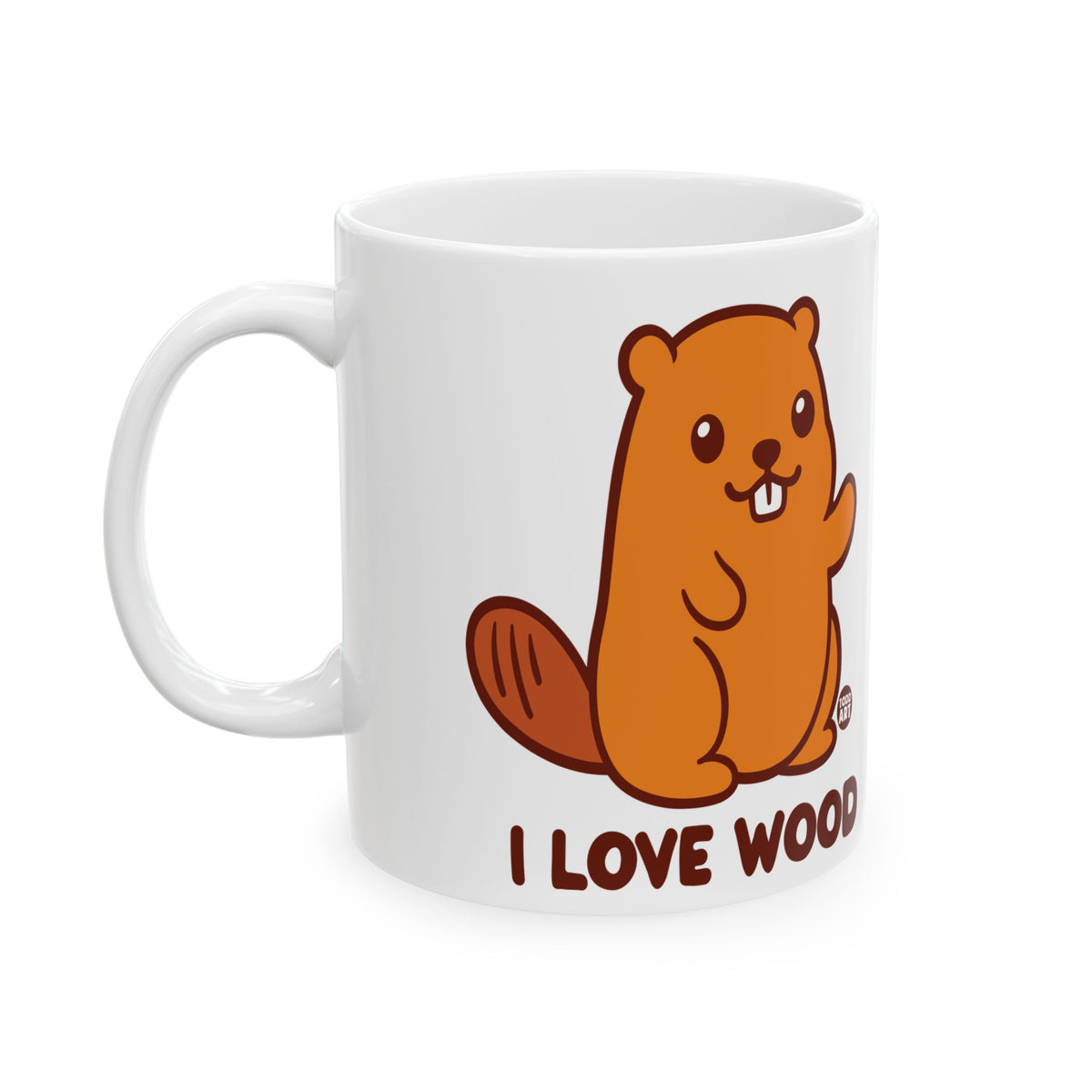Beaver Love Todd Art Mug
