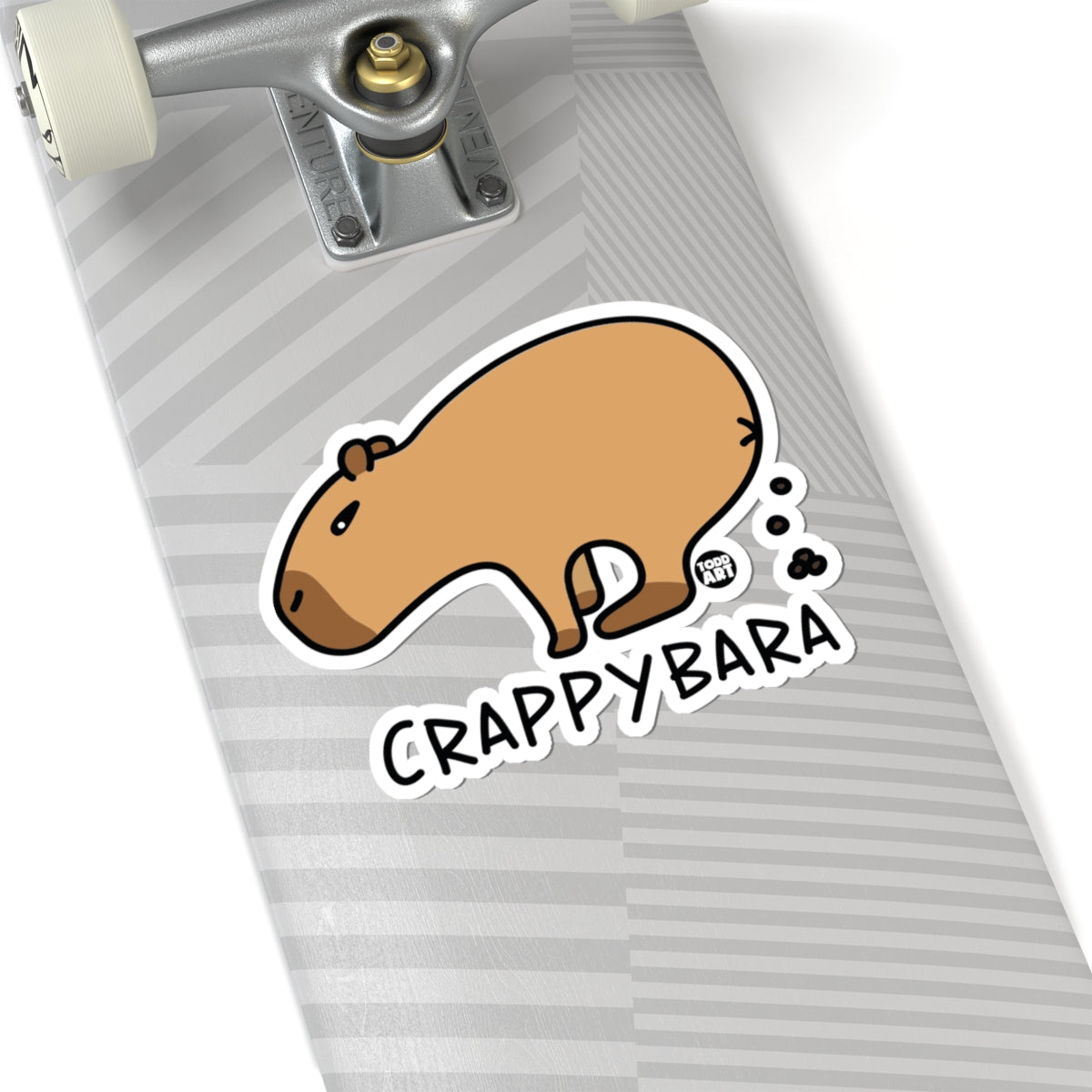 Crappy BaraTodd Art Sticker