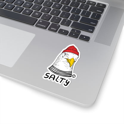 Salty Sailor BirdTodd Art Sticker