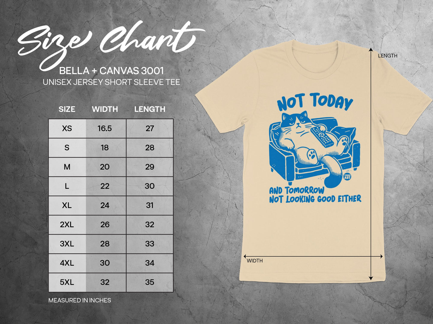 Not Today And Tomorrow Not Looking Good Tshirt product