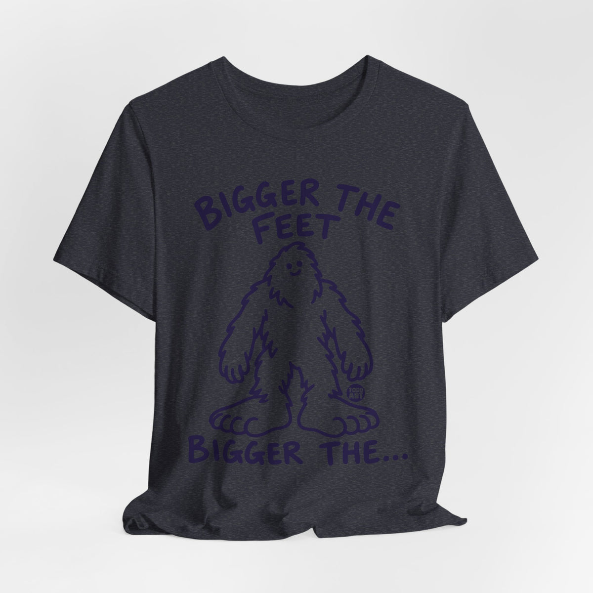 bigger the feet