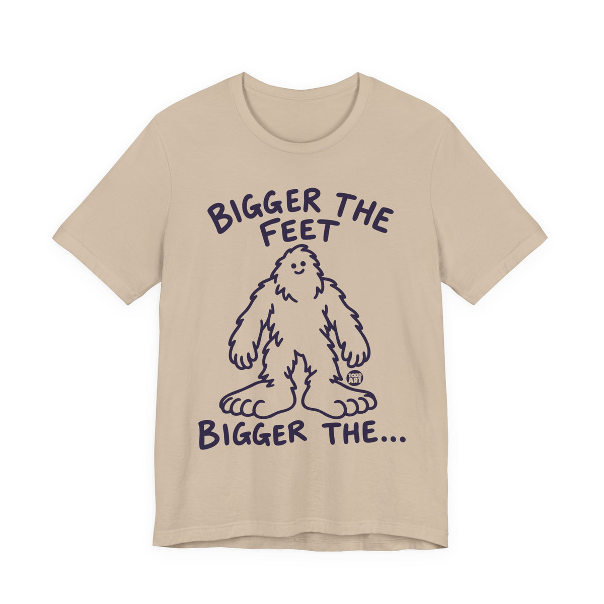 bigger the feet
