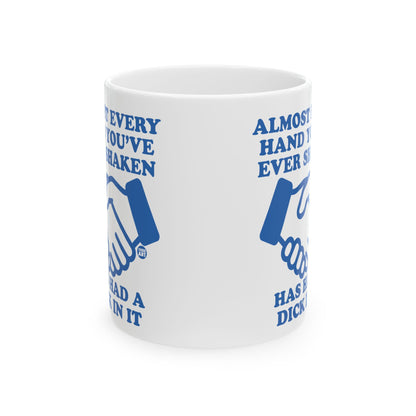 Shaken Hands Todd Art Mug